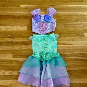 Disney Princess Little Mermaid Costume Size 7/8 US